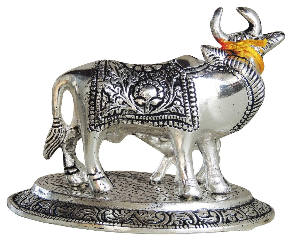 Showpiece Cow Statue - 5.3*4.2*4.4 inch (AS073 S)