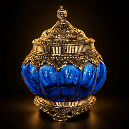 Aluminium Khurbuja Silver - 5.5*5.5*6 Inch (AS102 D)