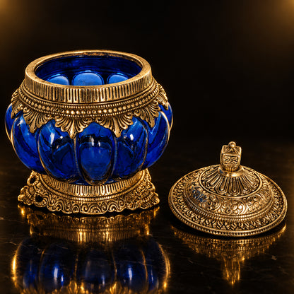 Aluminium Khurbuja Silver - 5.5*5.5*6 Inch (AS102 D)