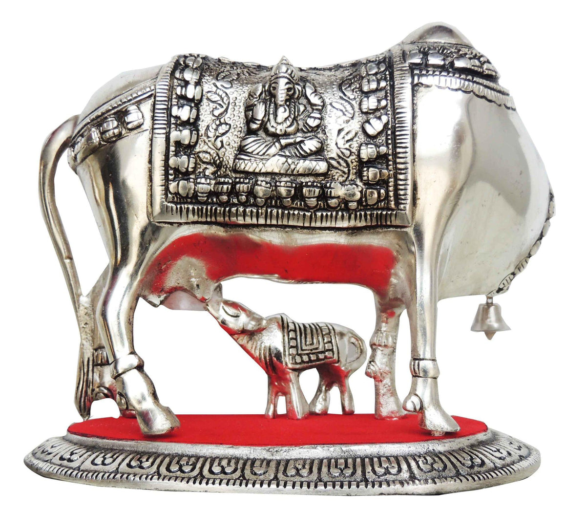 Showpiece Cow & Calf Statue - 9.5*6.5*7.5 inch (AS129 S)
