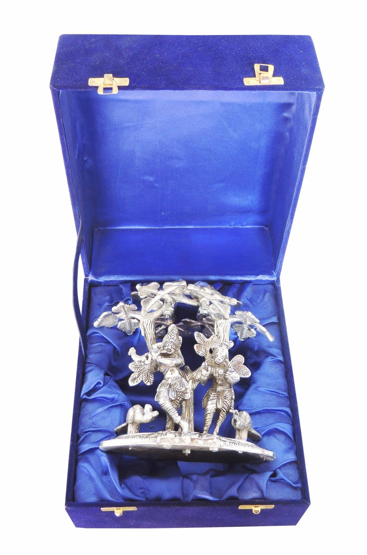 Showpiece Standing Radha Krishna Statue Under Tree  - 7.4*5.5*7.5 inch (AS134 S)