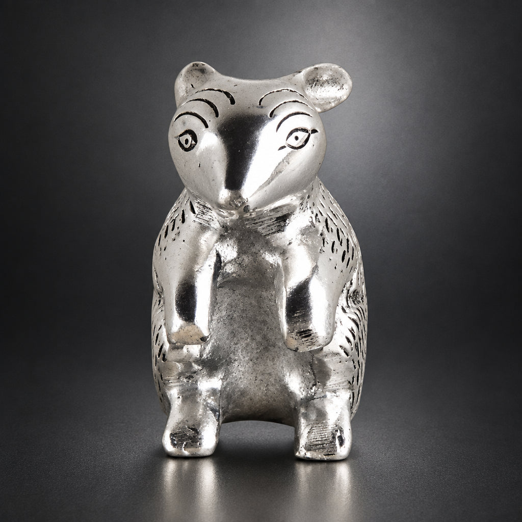 Aluminium Showpiece Rabbit Small Statue - 2.5*1.5*3 Inch (AS144 A)