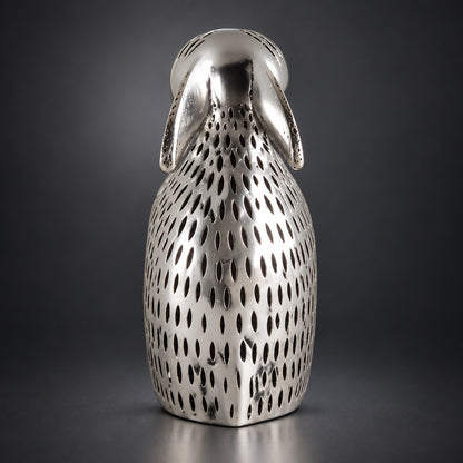 Aluminium Showpiece Rabbit Small Statue - 2.5*1.5*3 Inch (AS144 A)