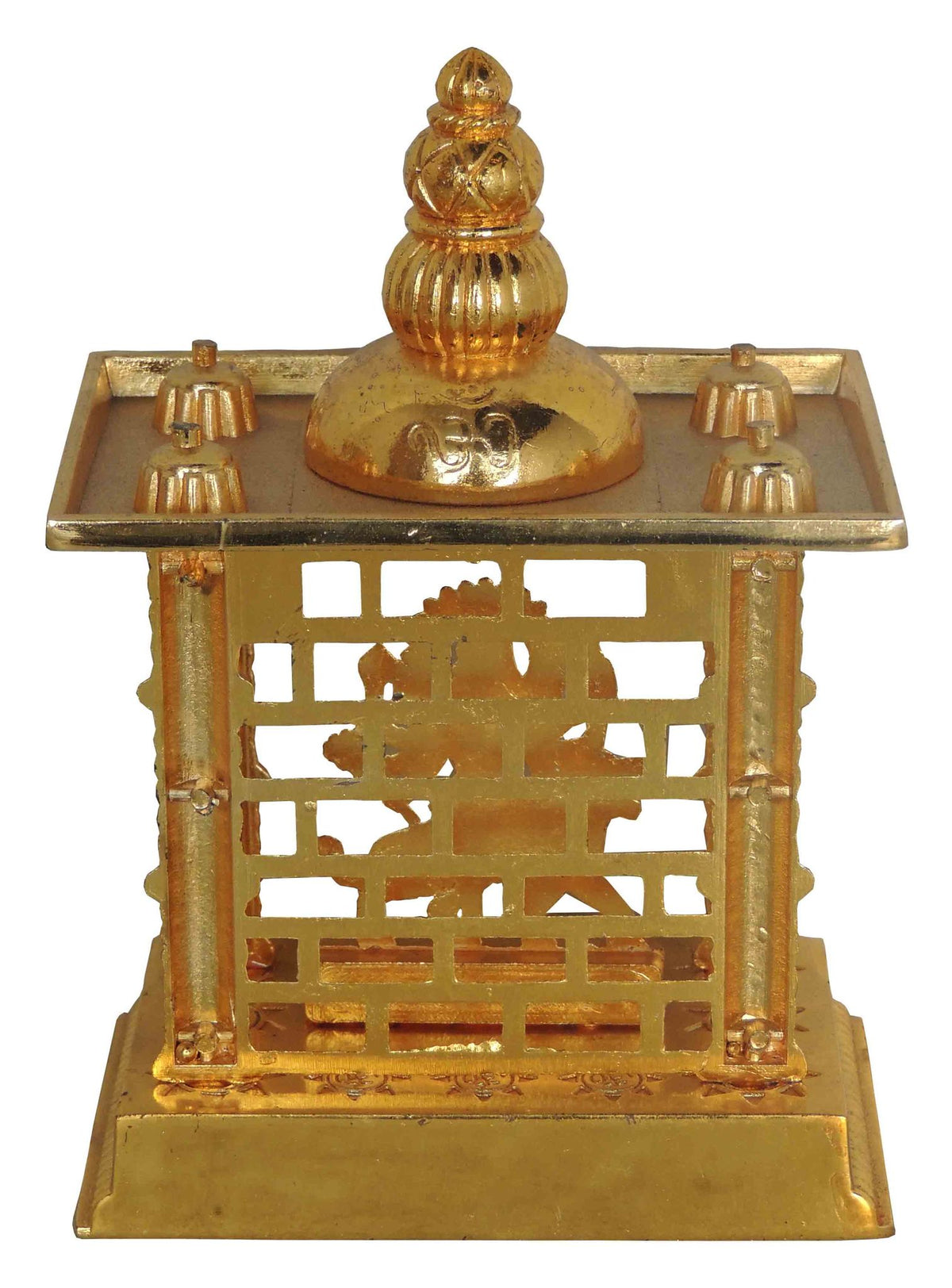 Aluminium Showpiece Durga Ji, God Idol Statue - 4*2.5*5.5 Inch (AS165 B)