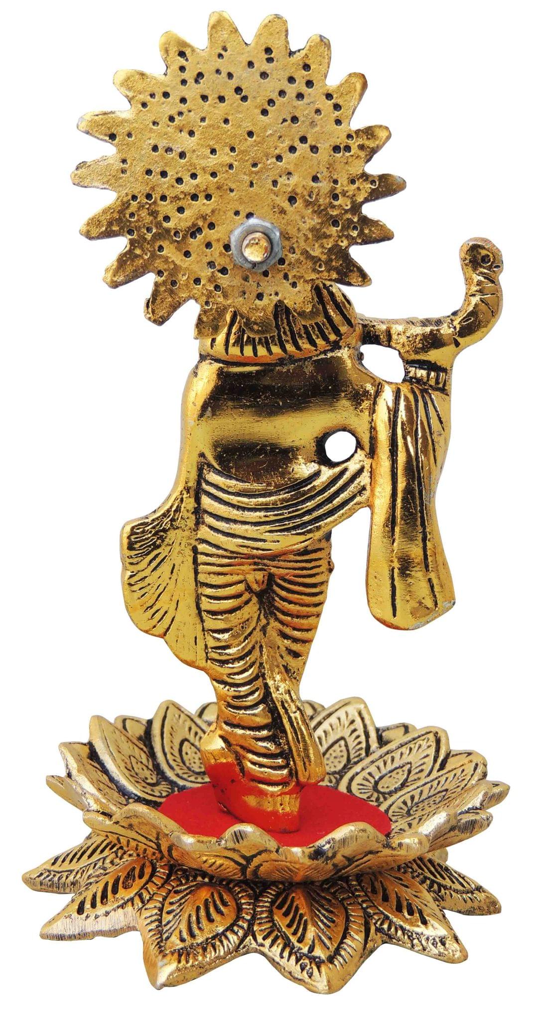 Showpiece Krishna Statue - 3.5*3.5*6.5 inch (AS200 G)