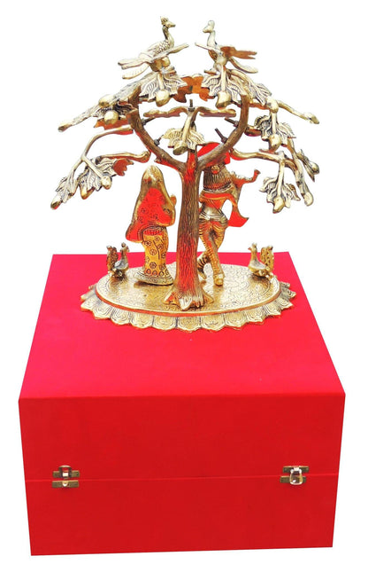 Aluminium R K Standing Tree Gold -12*9*16 Inches (AS201 G)