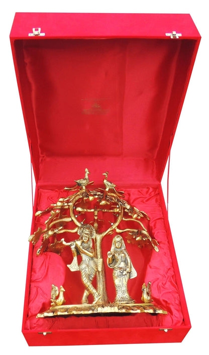 Aluminium R K Standing Tree Gold -12*9*16 Inches (AS201 G)