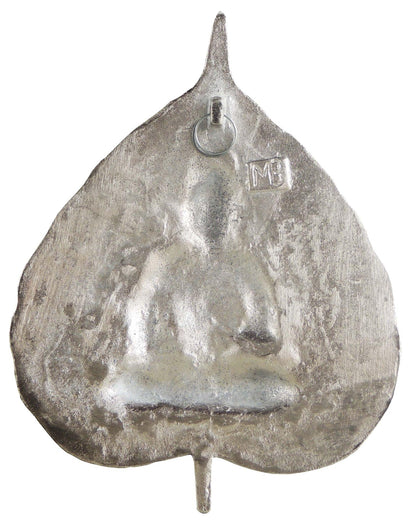 Aluminium Wall Hanging Showpiece Buddha patta - 6.3*0.5*8.4 inch (AS208 A)