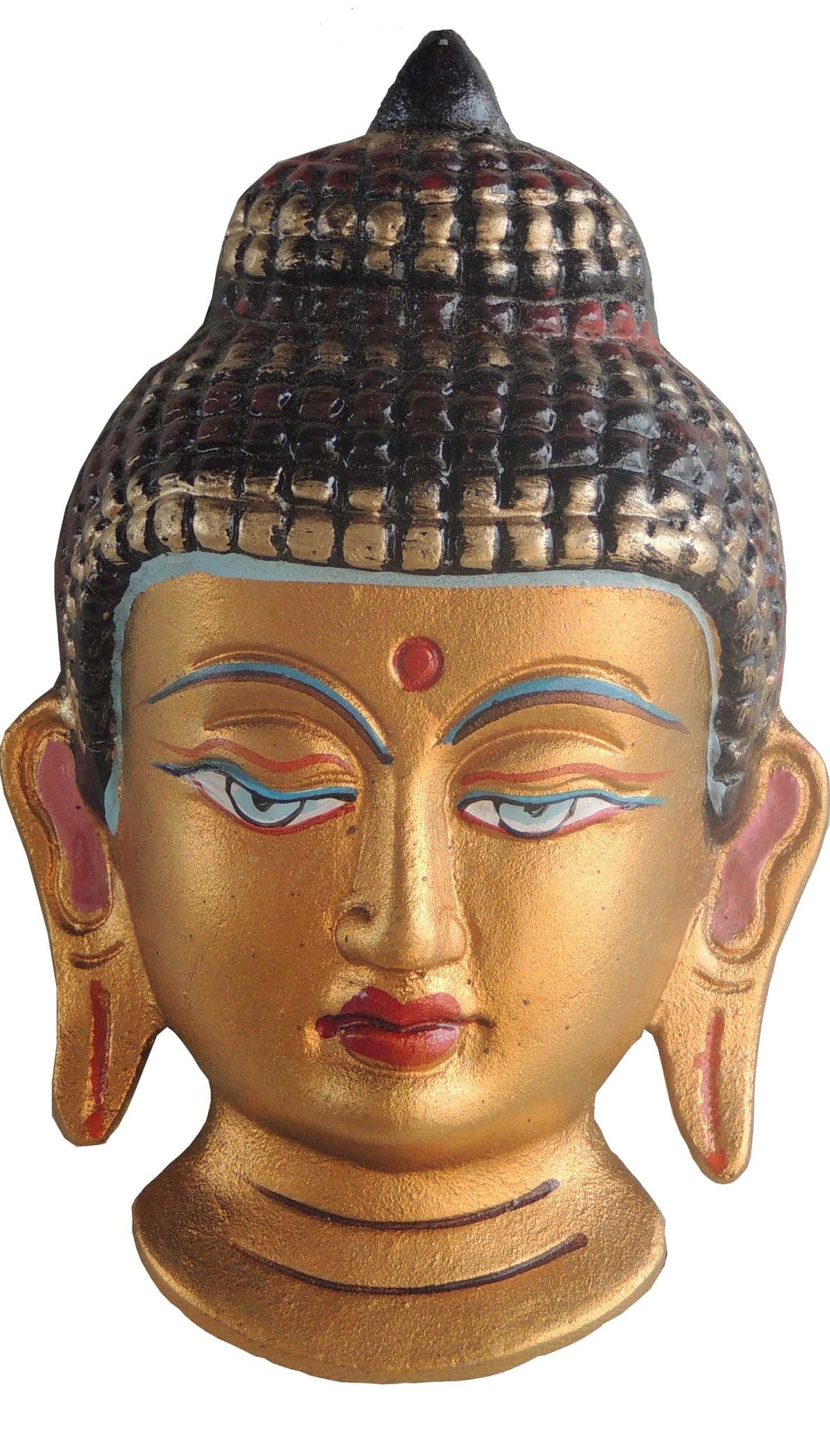 Showpiece Buddha Face- 3.4*1.5*5.5 inch (AS211 A)