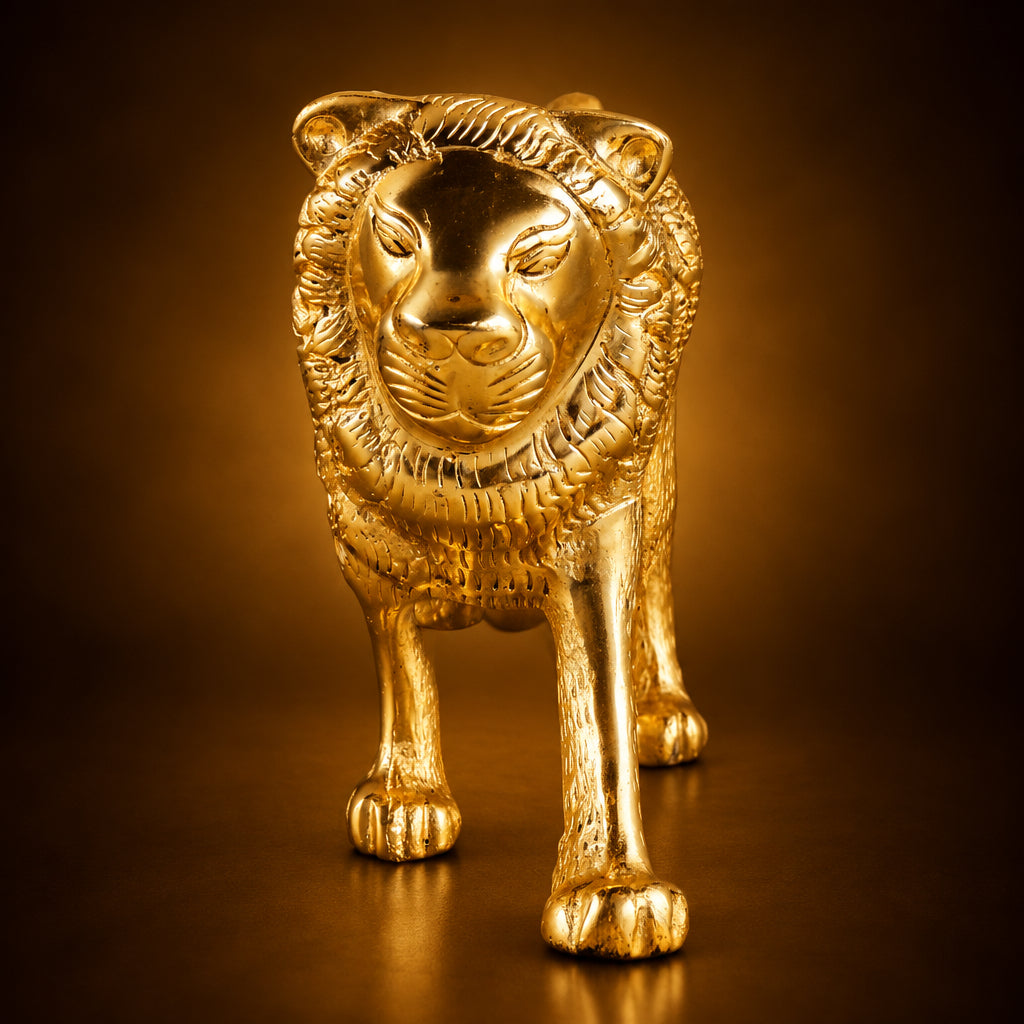 Aluminium Lion Gold-9.2*3*5.6  (AS214 G)