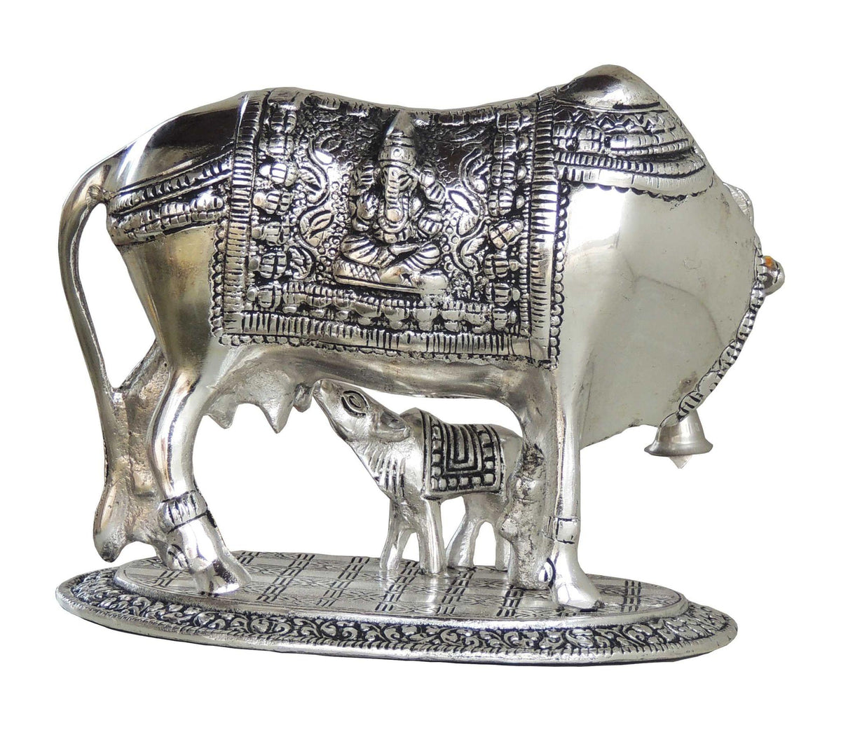 Showpiece Cow Statue - 8.5*5.6*6.5 inch (AS218 S)