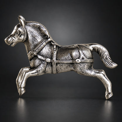Aluminium Showpiece Horse Running - 9.6*2.5*6.5 inch (AS222 S)