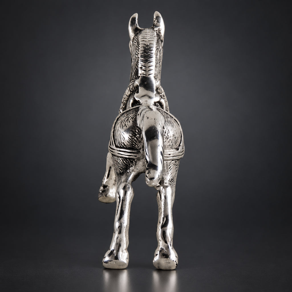 Aluminium Showpiece Horse Running - 9.6*2.5*6.5 inch (AS222 S)