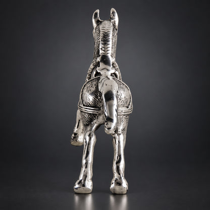 Aluminium Showpiece Horse Running - 9.6*2.5*6.5 inch (AS222 S)