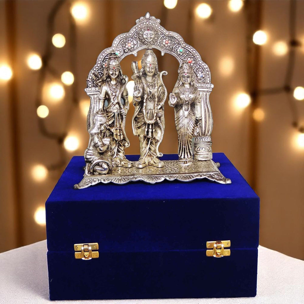 Showpiece Ram Darbar Statue - 8.5*5*9.8 inch (AS229 S)