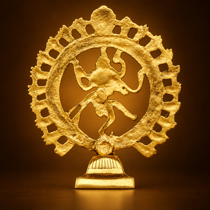 Showpiece Nataraja Statue- 8.6*3.3*9.9 inch (AS247 G)