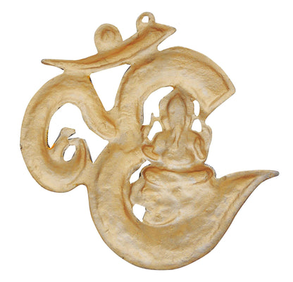 Showpiece Om ganesh Colour - 14.2*1.2*14 inch (AS250 C)