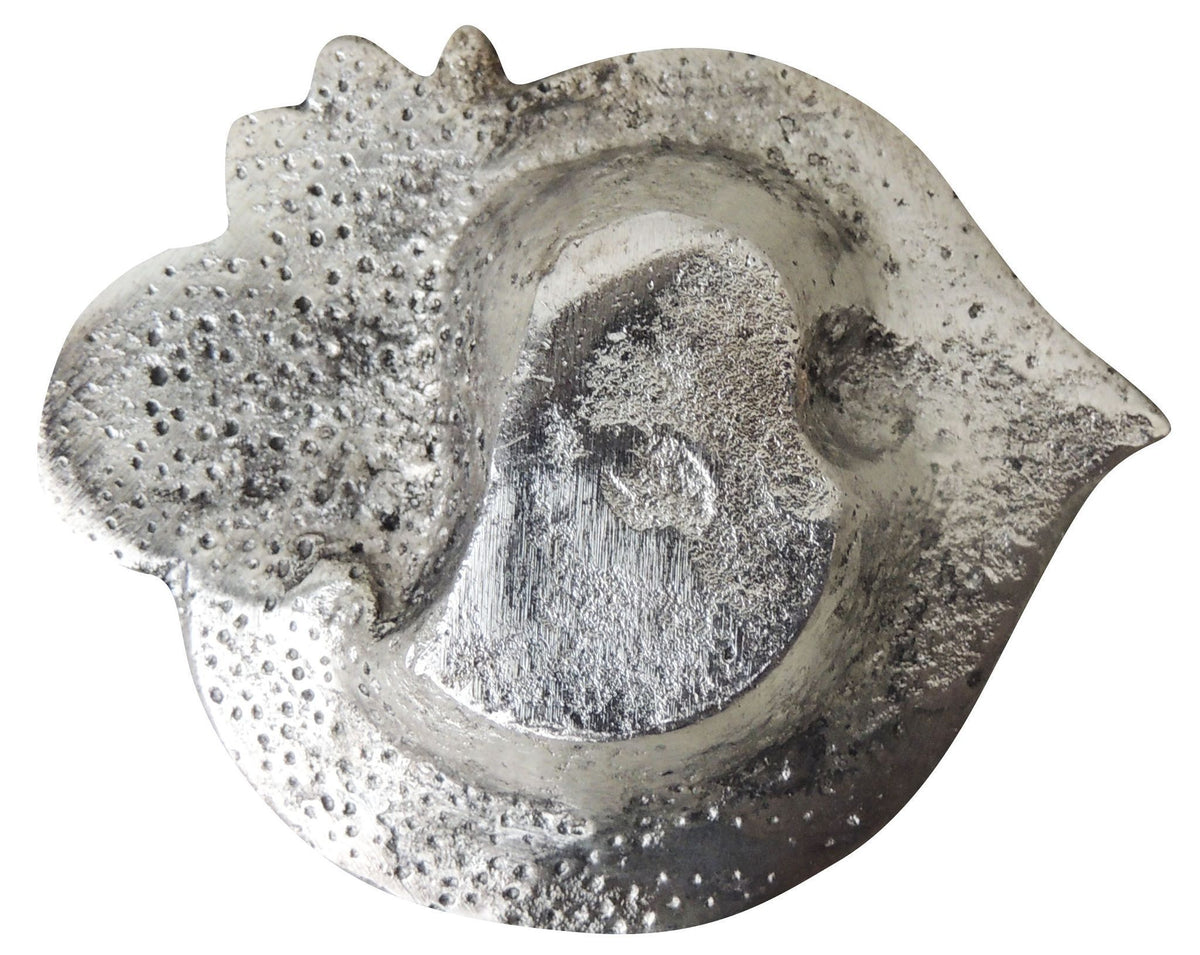 Aluminium Showpiece Om Deepak, Oil Lamp - 3*2.4*0.5 Inch (AS268 A)