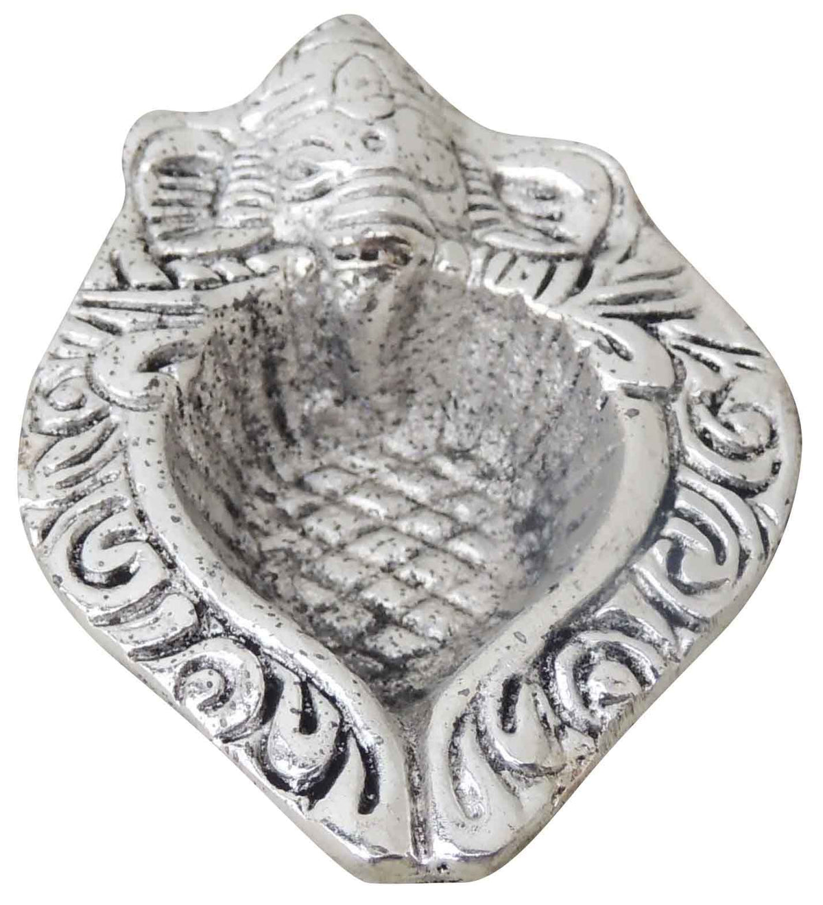 Aluminium Showpiece Shank Deepak, Oil Lamp - 2.1*3*0.5 Inch (AS268 C)