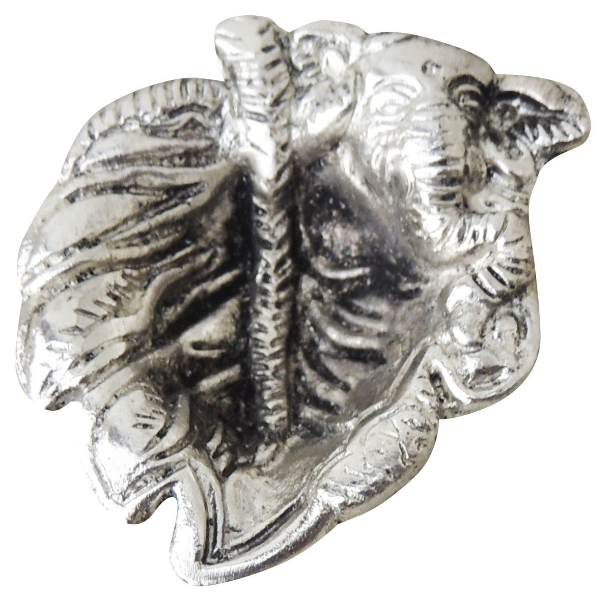 Aluminium Showpiece Deepak With Ganesh On Patta Statue - 2.2*2.5*0.5 Inch (AS268 D)