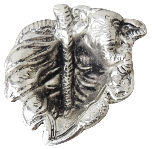 Aluminium Showpiece Deepak With Ganesh On Patta Statue - 2.2*2.5*0.5 Inch (AS268 D)
