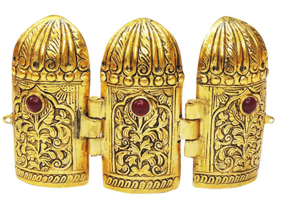 Showpiece Ram Darbar Statue - 8.5*1.5*5.3 inch (AS276 G)