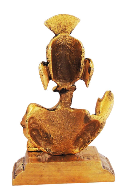 Showpiece Pagadi Ganesh - 3.8*2.5*6 inch (AS301 G)