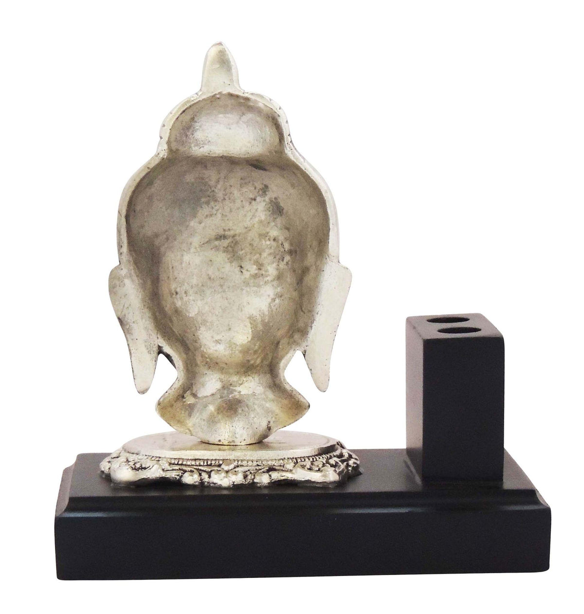 Showpiece Pen Holder With Buddha Statue - 6*3.2*6.5 inch (AS309 S)