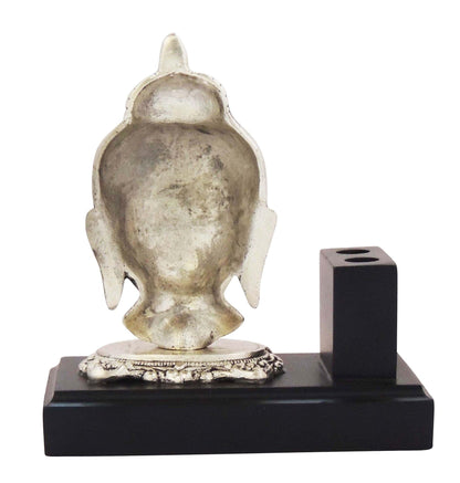 Showpiece Pen Holder With Buddha Statue - 6*3.2*6.5 inch (AS309 S)