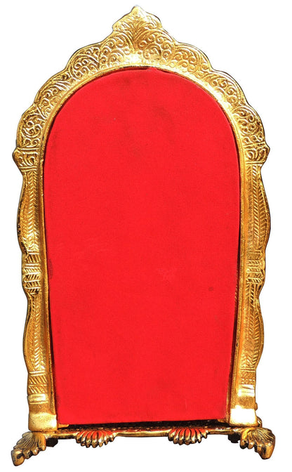 Aluminium  Showpiece Hanuman Ji - 6.1*5.5*12.5 Inch (AS350 G)