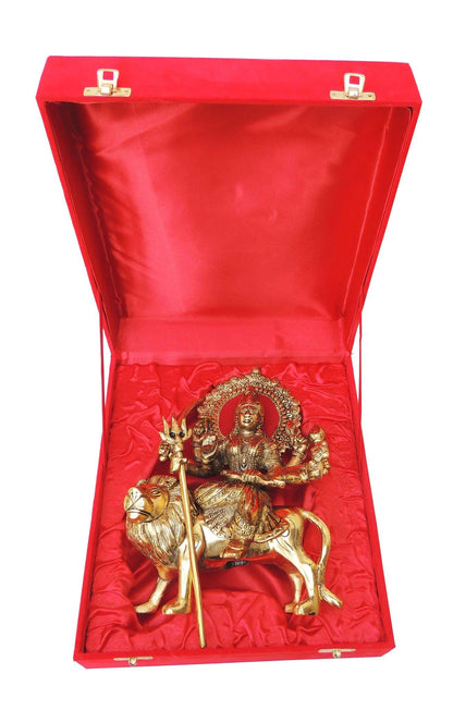 Showpiece Durga Ji Statue God Idol - 8*3.5*10 inch (AS358 G)