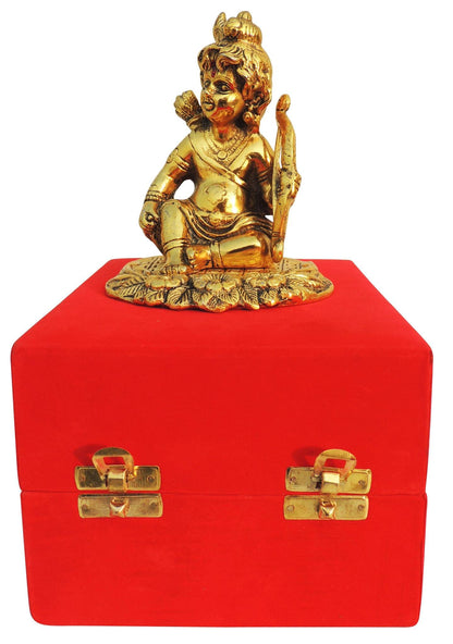 Showpiece Ramlala Statue - 4.3*4*5.3 inch (AS366 G)