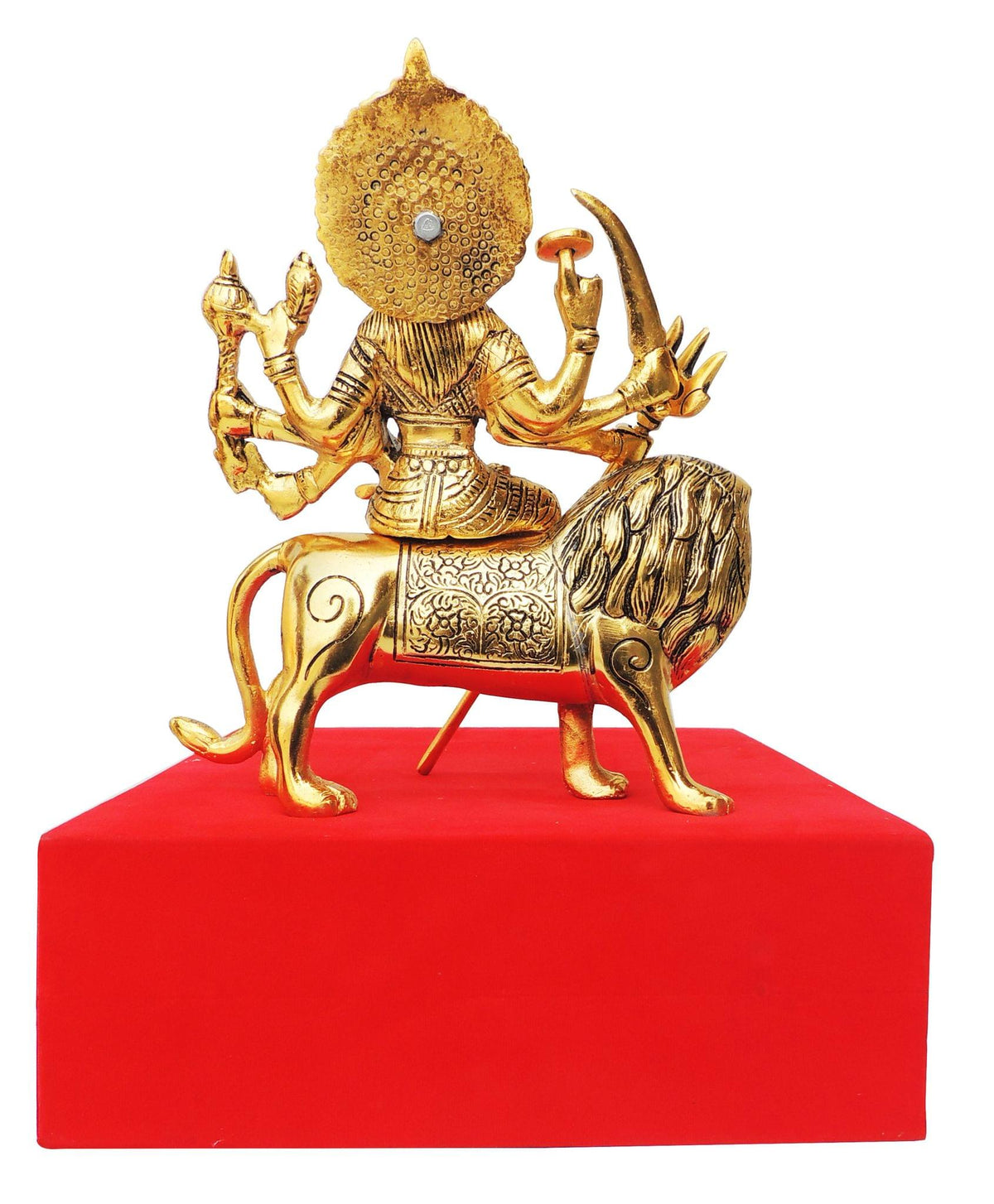 Showpiece Durga Ji Statue God Idol - 8.3*3.2*9.6 inch (AS371 G)