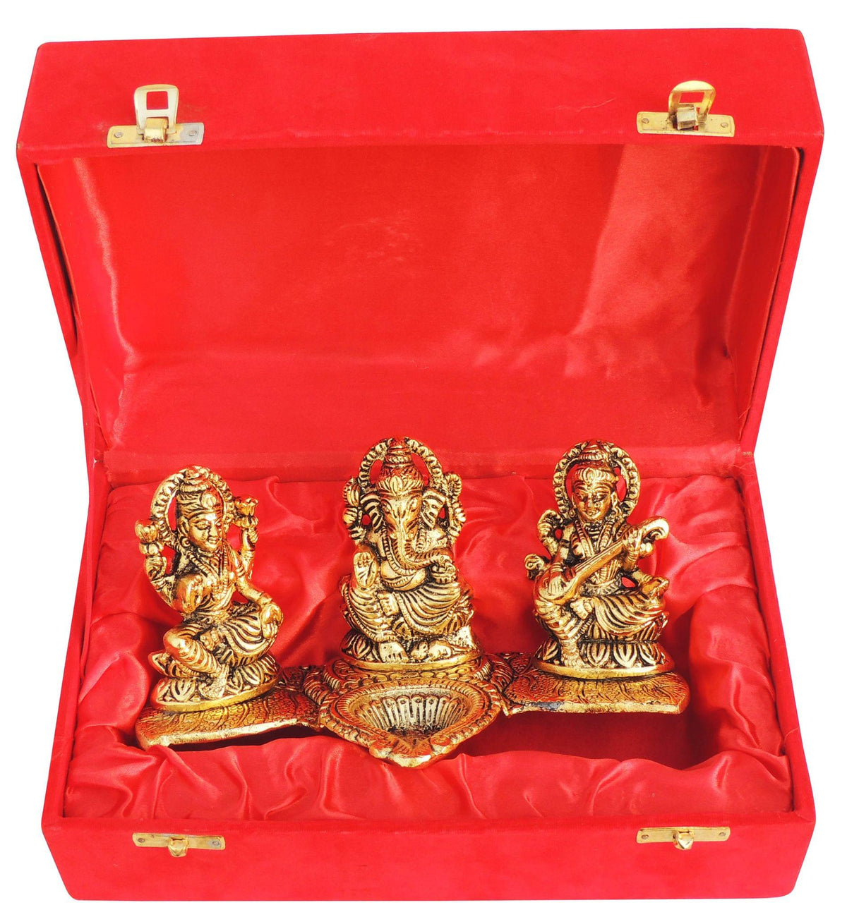 Showpiece Aluminium LGS Deepak - 8.2*4.5*4 inch (AS376 G)
