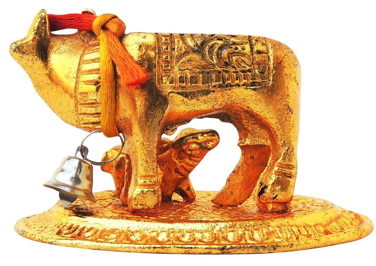 Aluminium Showpiece Gaye Small Gold Statue - 3*2*2 Inch (AS390 G)