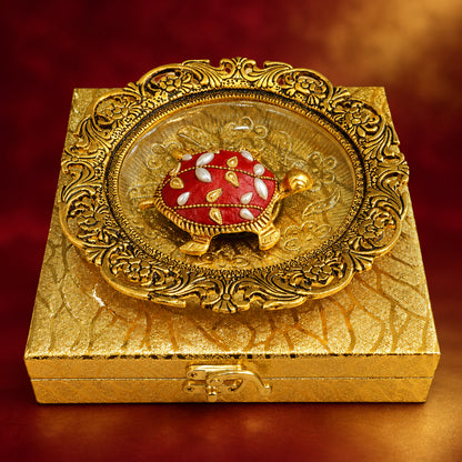 Aluminium Showpiece Plate - 6.5*6.5*1.5 Inch (AS513 G)