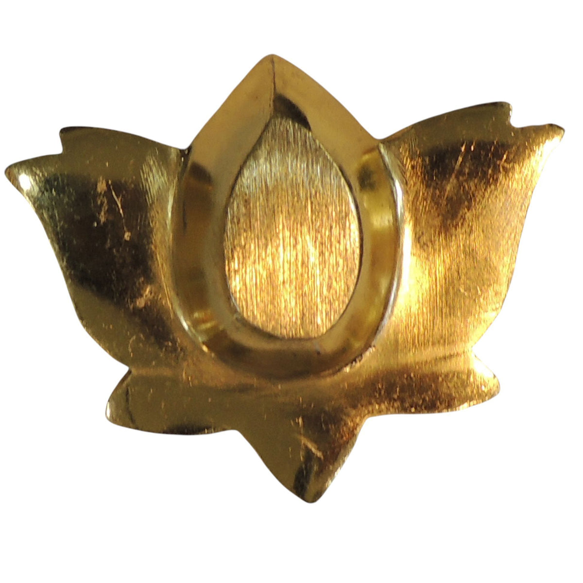 Aluminium Showpiece Kamal Deepak - 3.2*2*0.5 Inch (AS517 A)
