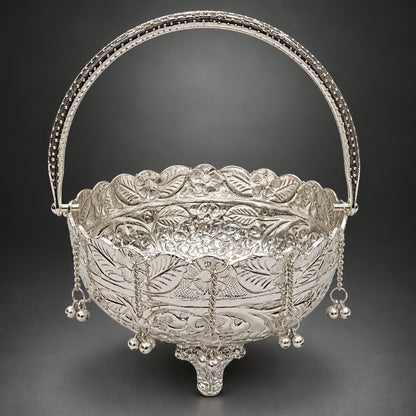 Aluminium Decorative Basket - 7.5*7*3.5 Inch (AT071 D)