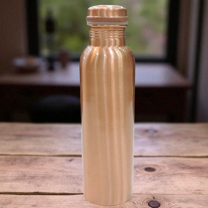 Copper Dringking Water Water Bottle - 2.6*2.6*10.5 Inch (BC079 Y)