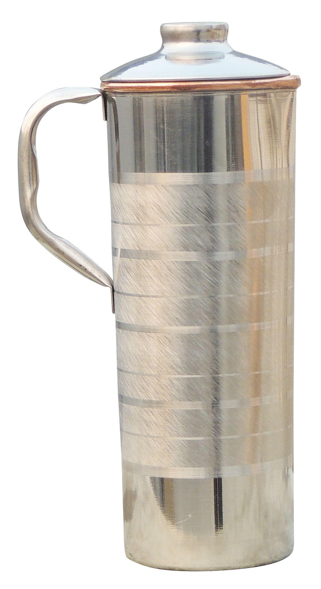 Copper And Steel Jug 900 Ml - 4.5*3.2*9.5 inch (BC102 D)