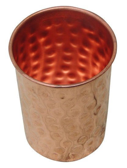 Pure Copper Glass 300 Ml - 2.8*2.8*3.7 inch (BC104 B)