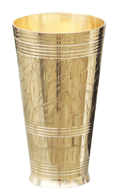 Lassi Glass Brass - 700 ml - 3.7*6.2*6.6 inch (BC113 E)