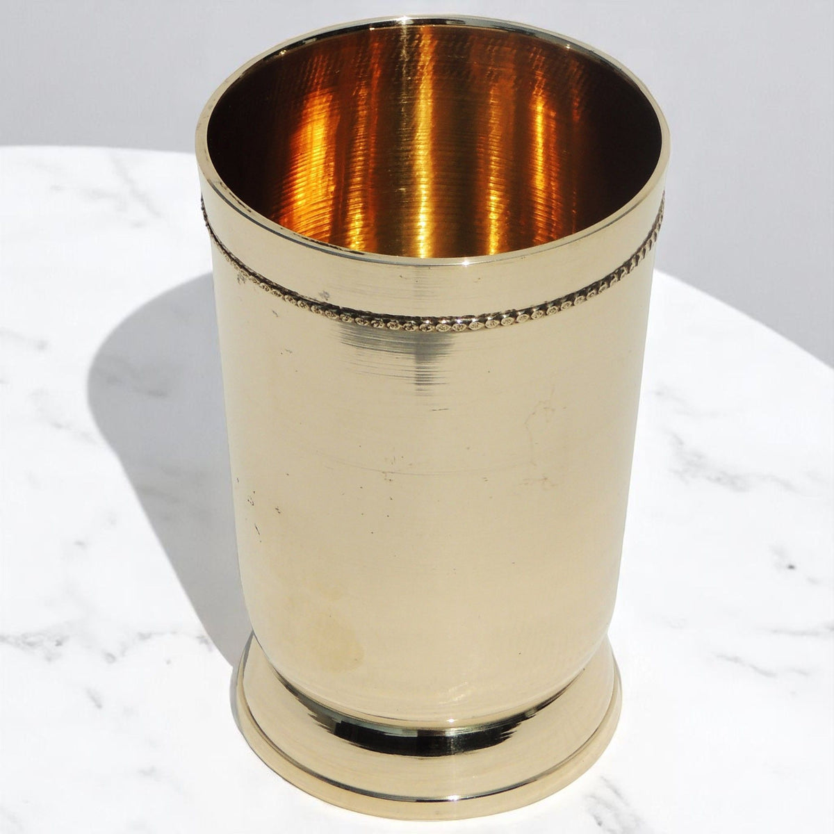 Pure Brass High Quality Glass - 2.7*3.5*4.3 inch (BC114 B)
