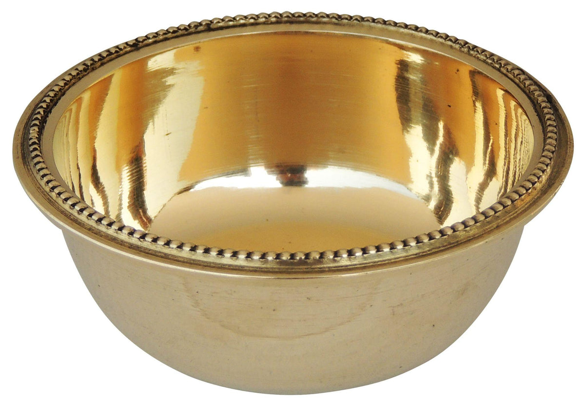 Pure Brass Katori Bowl - 3.5*3.5*1.3 inch (BC115 B)