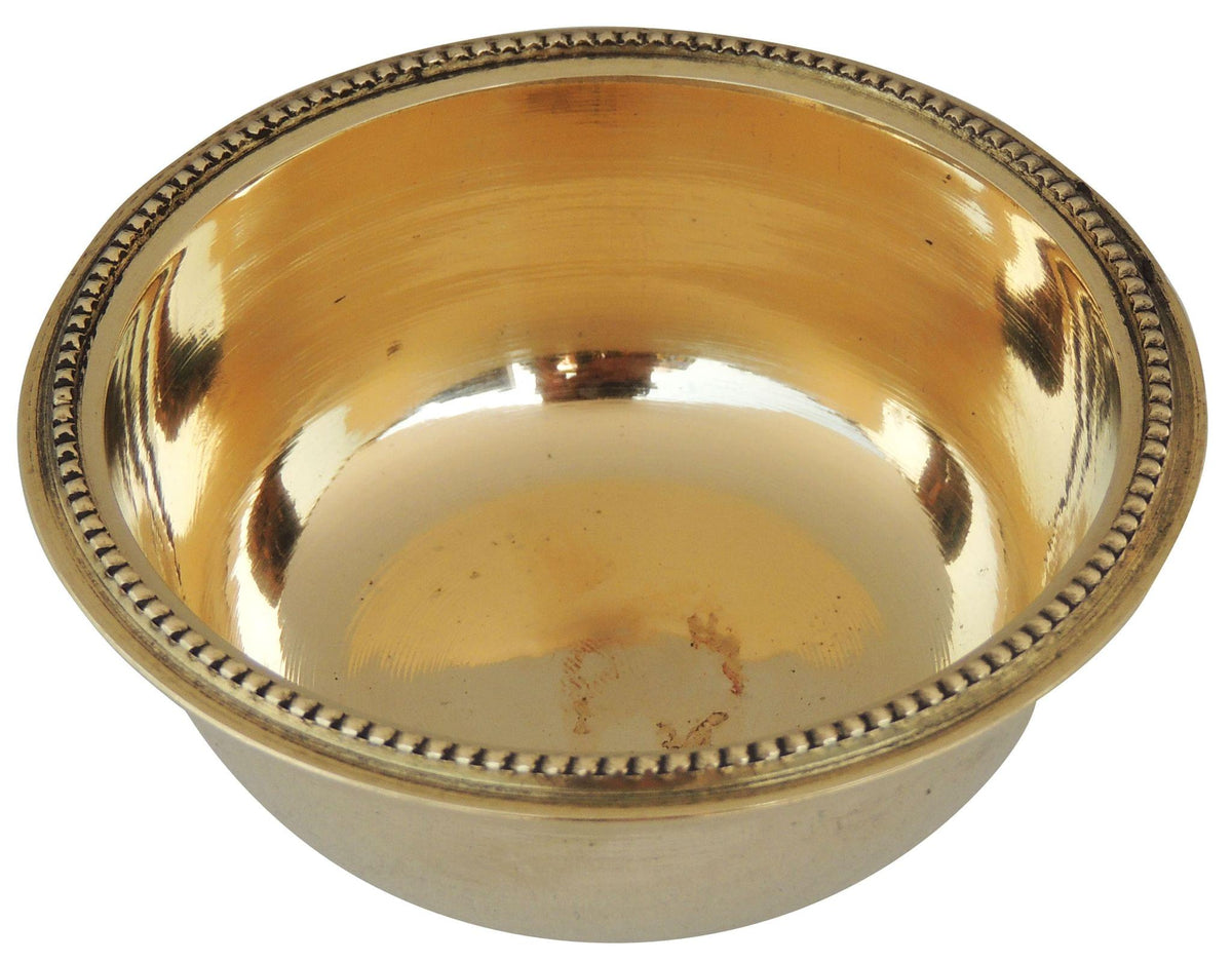 Pure Brass Katori Bowl - 3.5*3.5*1.3 inch (BC115 B)