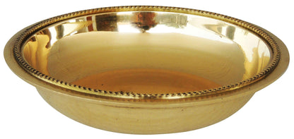 Pure Brass Halwa Bowl - 4.2*4.2*0.8 inch (BC116 B)