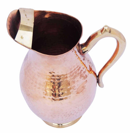 Copper Brass Jug 1.9 Liter - 7*5.5*10 inch (BC130 C)