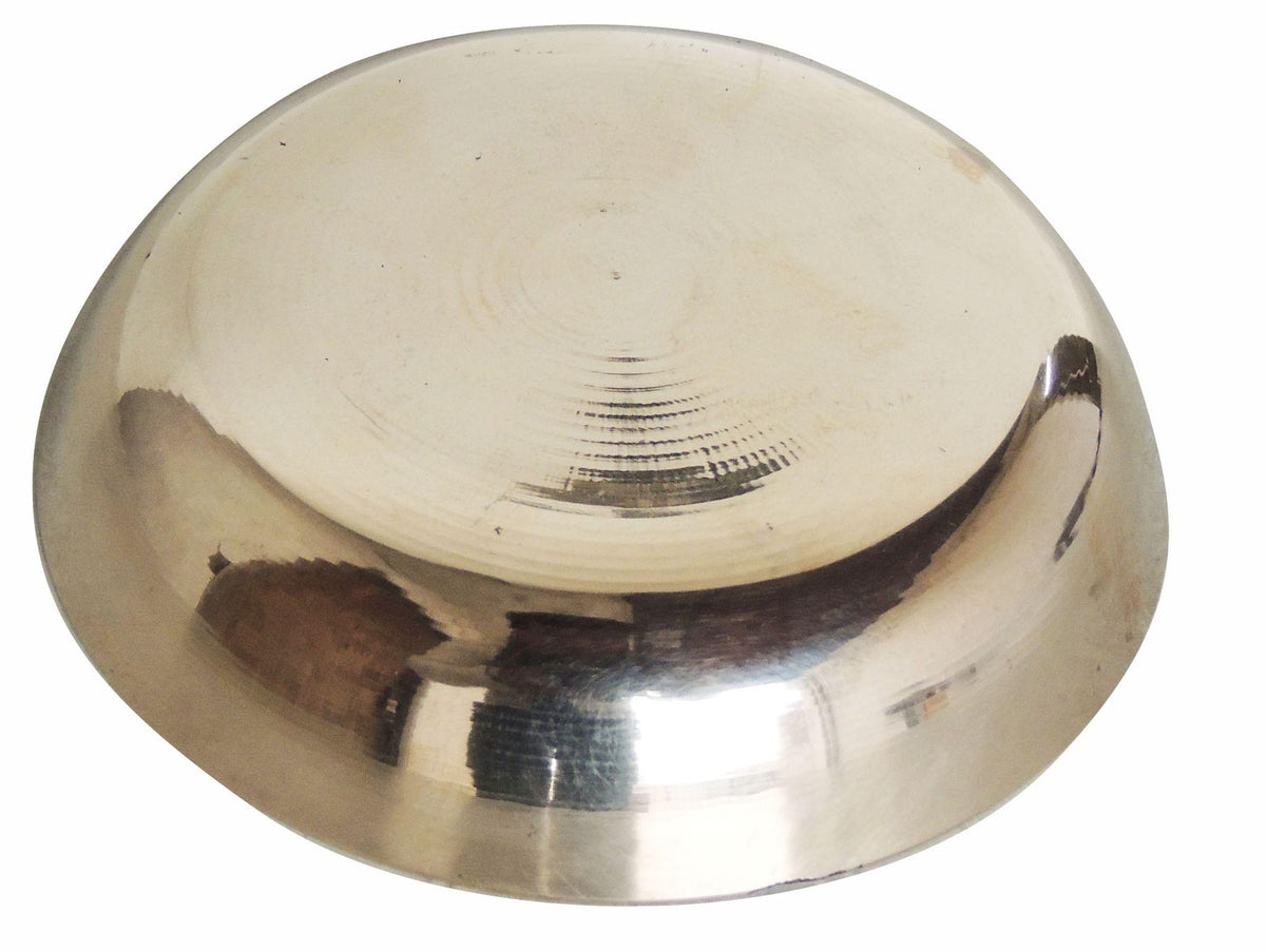 Pure Bronze Katori, Kansa Halwa Bowl - 4*4*1 inch (BC156 A)