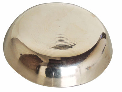 Pure Bronze Katori, Kansa Halwa Bowl - 4*4*1 inch (BC156 A)