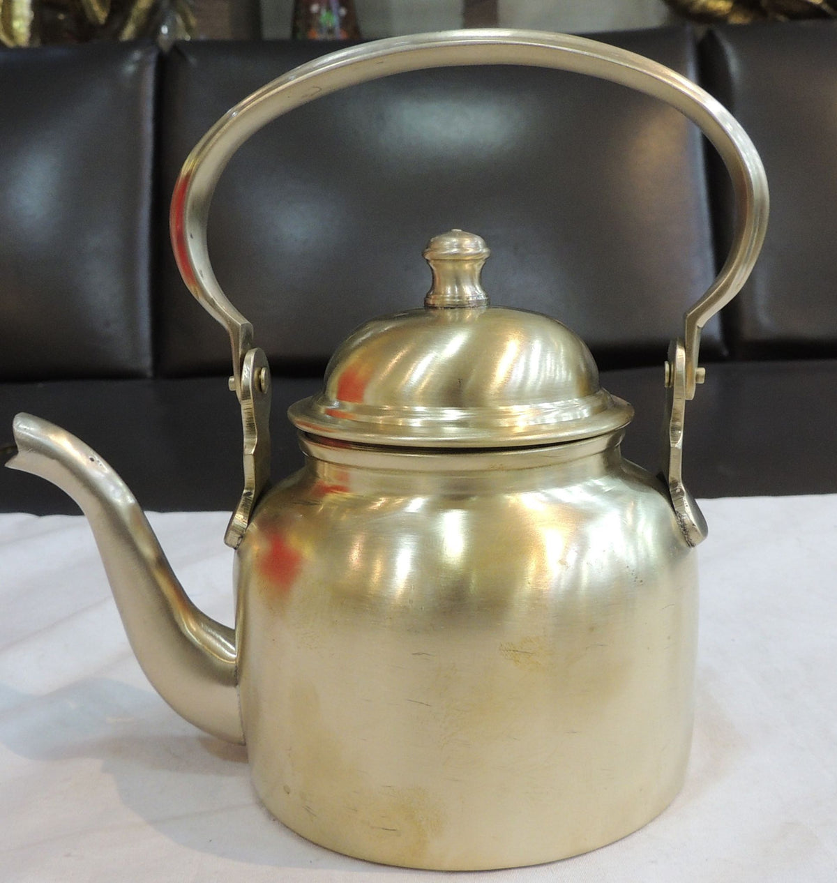 Brass Tea Kettle - 6*4*5.2 Inch (BC201 A)